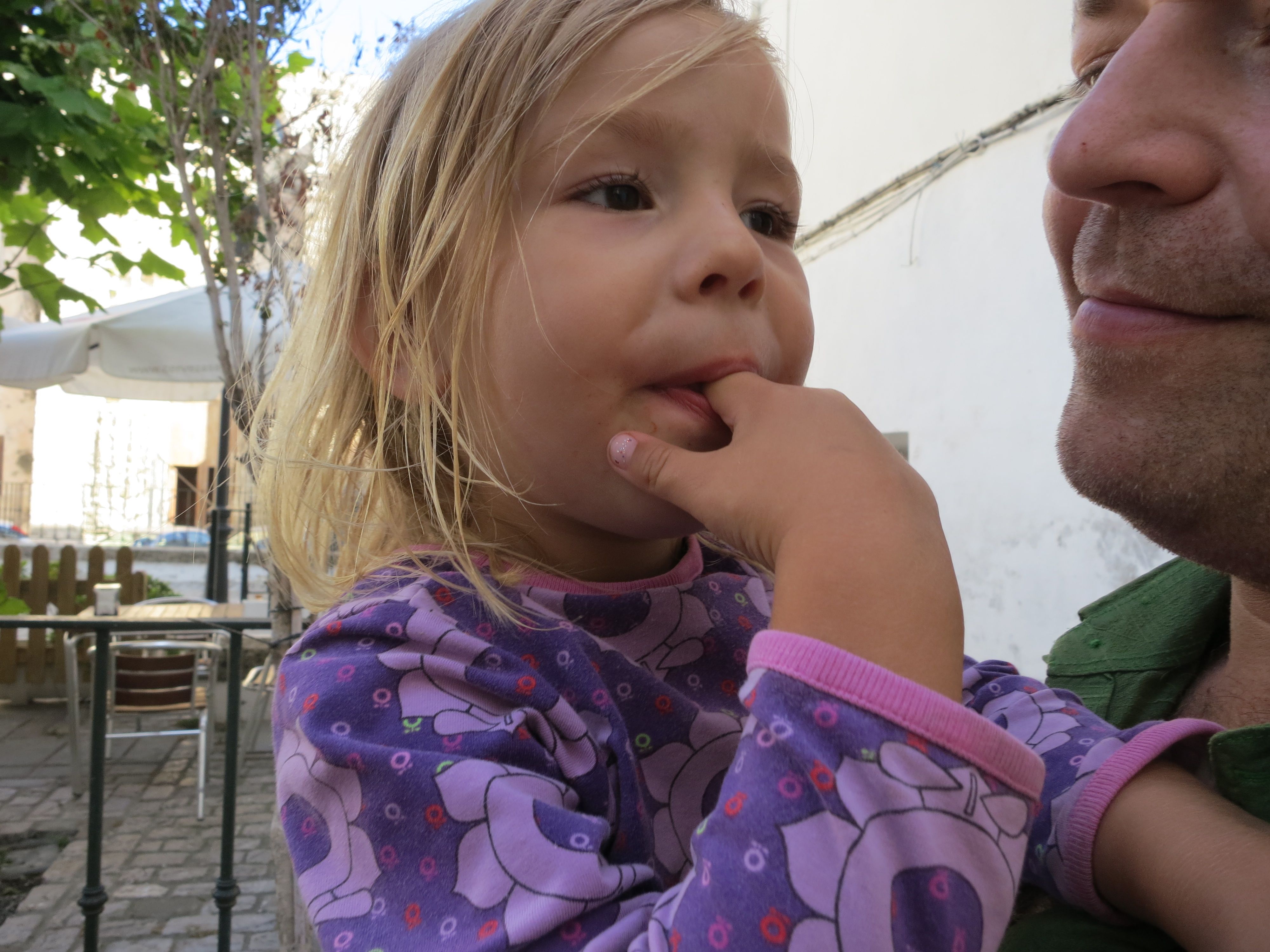 Silke er en ægte lille gourmand; alt godt er godt